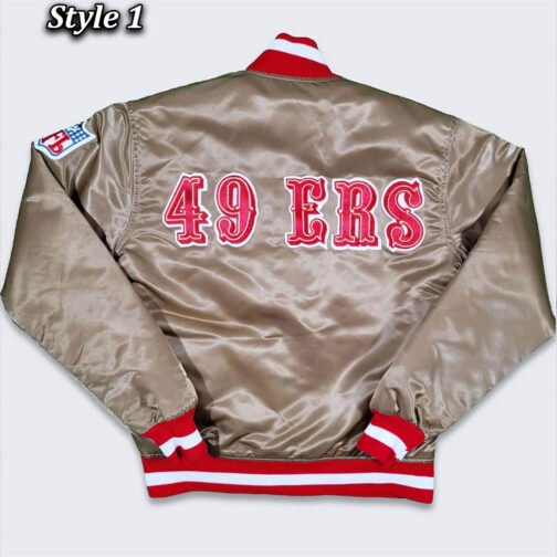 80’s San Francisco 49ers Bomber Jacket - Image 6