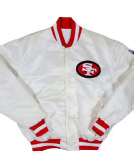 San Francisco 49ers 80s Satin Jacket