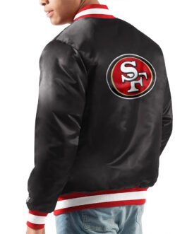 San Francisco 49ers Ace Satin Jacket