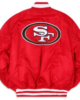 San Francisco 49ers Bomber MA-1 Jacket
