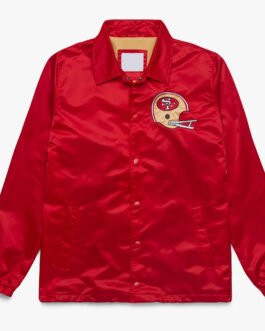 San Francisco 49ers Coach Red Jacket