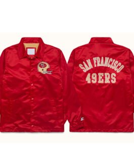 San Francisco 49ers Coach Red Jacket