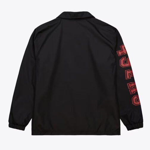 San Francisco 49ers Black Coaches Jacket - Image 2