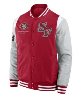 Elements Elite San Francisco 49ers Scarlet Jacket