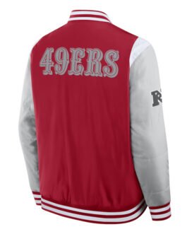 Elements Elite San Francisco 49ers Scarlet Jacket