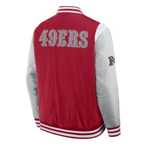 Elements Elite San Francisco 49ers Scarlet Jacket - Image 2