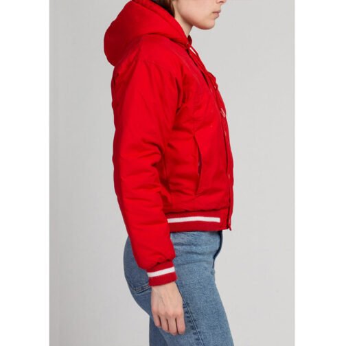 San Francisco 49ers Cropped Hooded Jacket - Image 7