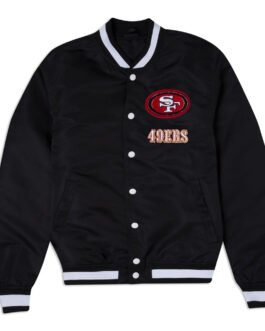 San Francisco 49ers Logo Select Black Jacket