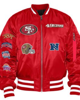 San Francisco 49ers Bomber MA-1 Jacket