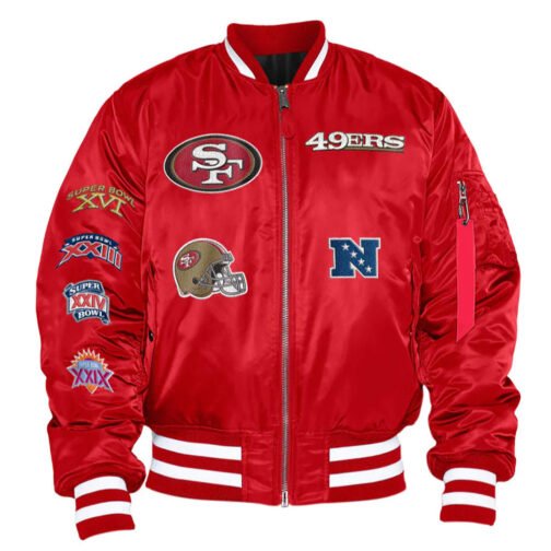 San Francisco 49ers Bomber MA-1 Jacket