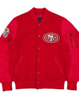 San Francisco 49ers MA-1 Historic Varsity Jacket
