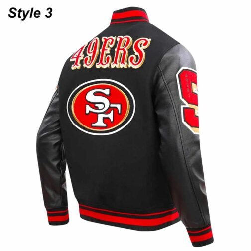 Mashup San Francisco 49ers Varsity Jacket - Image 9