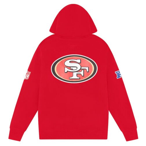San Francisco 49ers OVO Scarlet Hoodie - Image 2