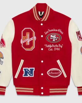 OVO San Francisco 49ers Varsity Jacket