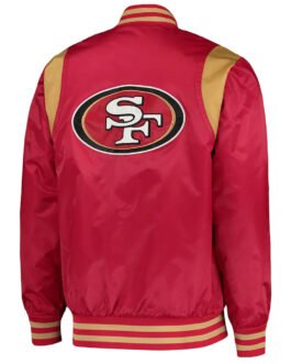 Scarlet/Gold San Francisco 49ers Prime Time Jacket