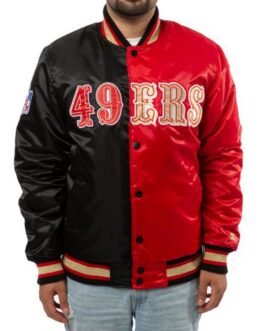 San Francisco 49ers Red and Black Jacket