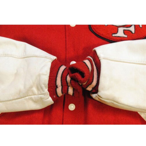 49ers SF Super Bowl Varsity Jacket - Image 5