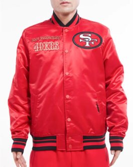 San Francisco 49ers Retro Classic Rib Jacket