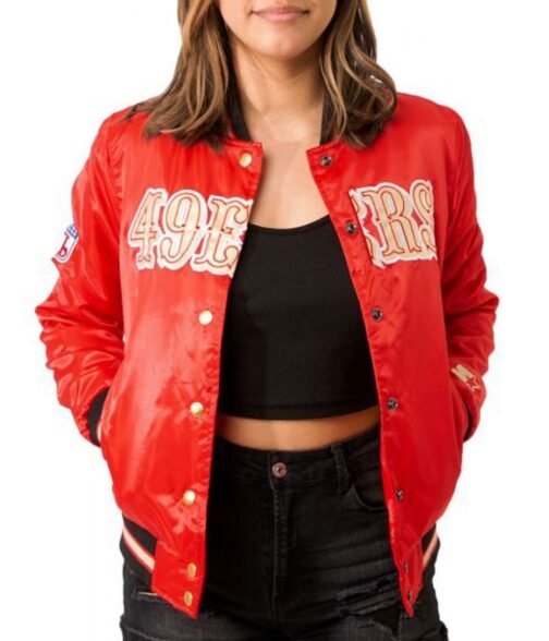 Starter SF 49ers Satin Jacket - Image 5