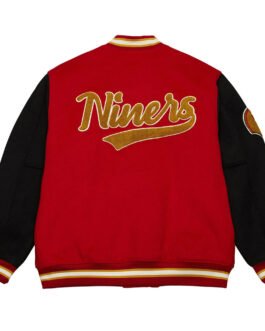 San Francisco 49ers Team Legacy Varsity Jacket