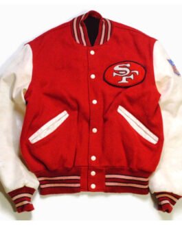 49ers SF Super Bowl Varsity Jacket