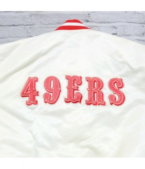 San Francisco 49ers 80s Satin Jacket - Image 13