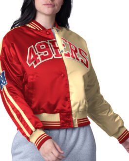 San Francisco 49ers Zone Blitz Scarlet/Gold Jacket