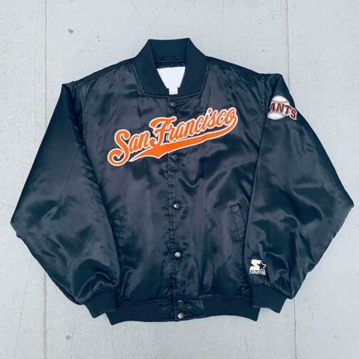 1990’s San Francisco Giants Script Spellout Bomber Jacket