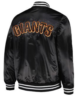 San Francisco Giants Black Patch Jacket