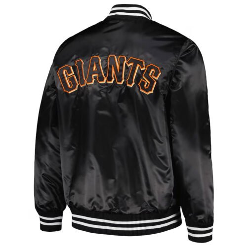 San Francisco Giants Black Patch Jacket - Image 2