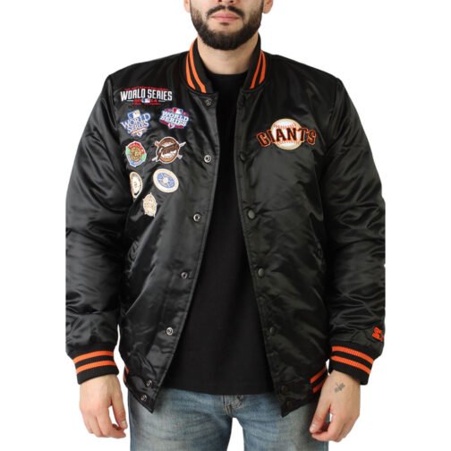 San Francisco Giants Champions Patches Jacket