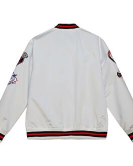 San Francisco Giants City Collection White Varsity Satin Jacket