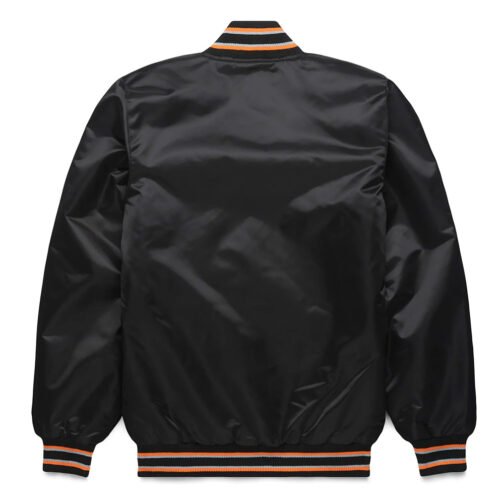 San Francisco Giants Classic Black Satin Jacket - Image 2