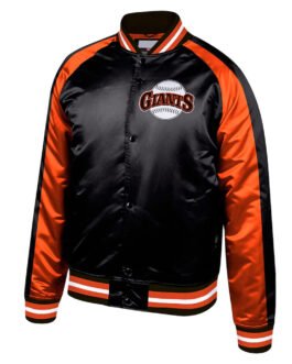Colorblocked San Francisco Giants Black Jacket