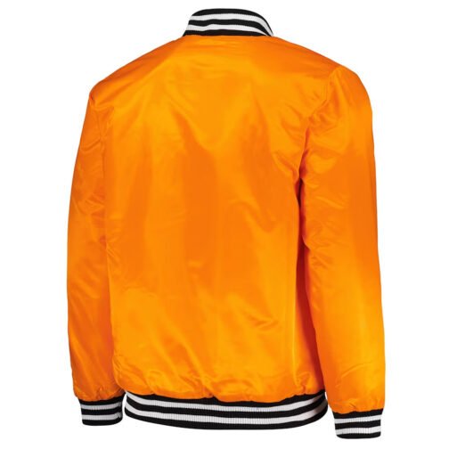 San Francisco Giants Cross Bronx Fashion Orange Jacket - Image 2