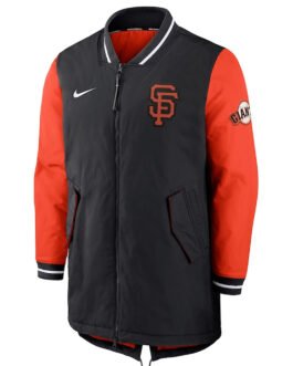 Dugout Performance San Francisco Giants Orange/Black Jacket