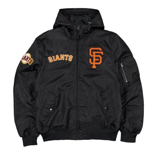 San Francisco Giants Historic L-2B Hooded Bomber Jacket