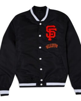 San Francisco Giants Logo Select Black Jacket