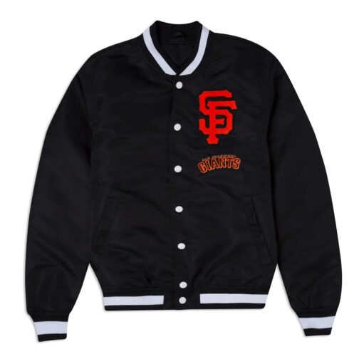 San Francisco Giants Logo Select Black Jacket