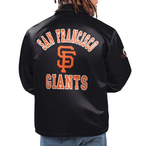 San Francisco Giants Option Route Coaches Jacket - Image 2