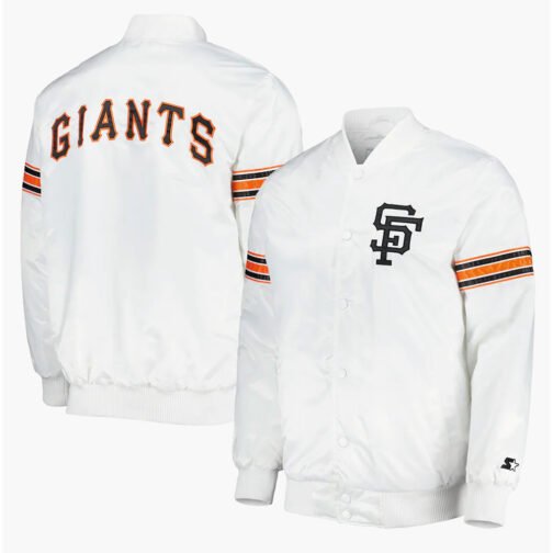 San Francisco Giants Power Forward White Jacket - Image 3