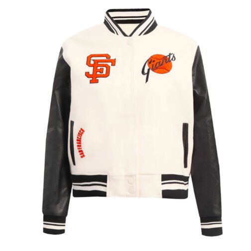 Retro Classic Rib San Francisco Giants Varsity Jacket