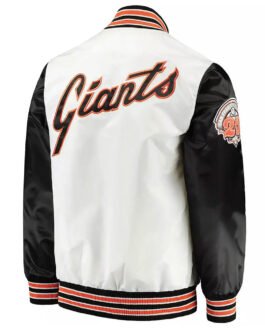 San Francisco Giants The Legend White and Black Jacket