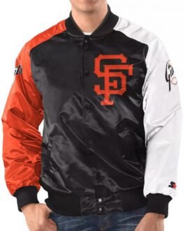 San Francisco Giants Satin Tri-Color Jacket