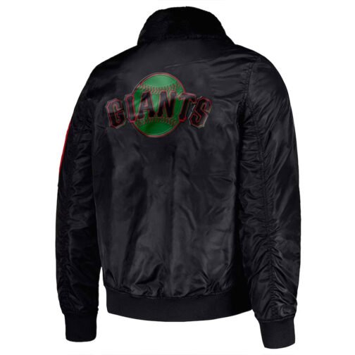 Washington Commanders Ty Mopkins Black Jacket - Image 2
