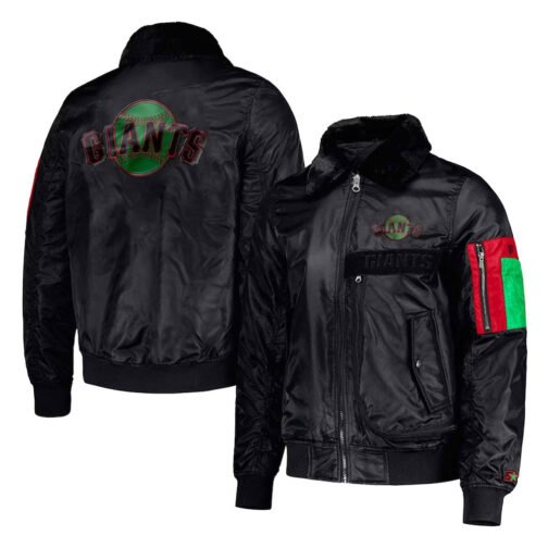 Washington Commanders Ty Mopkins Black Jacket - Image 5