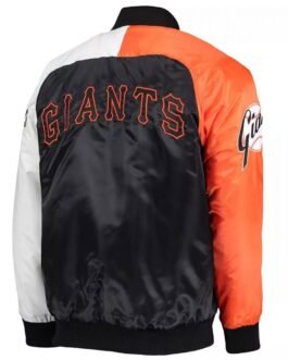 San Francisco Giants Satin Tri-Color Jacket