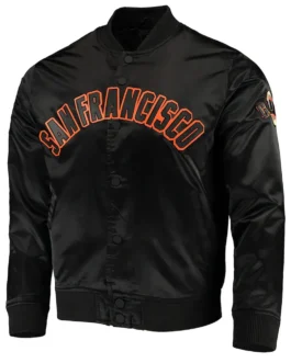 Wordmark San Francisco Giants Black Jacket