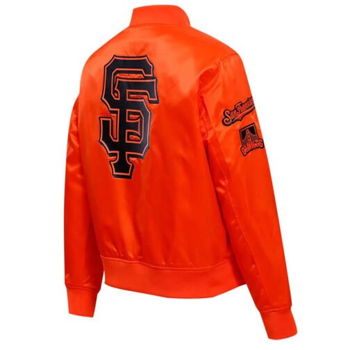 San Francisco Giants World Series Orange Jacket - Image 2