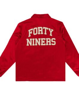 San Francisco Red Satin Windbreaker